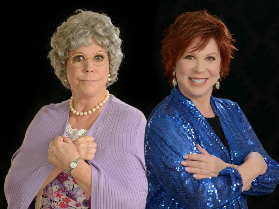 Vickie Lawrence and Mama