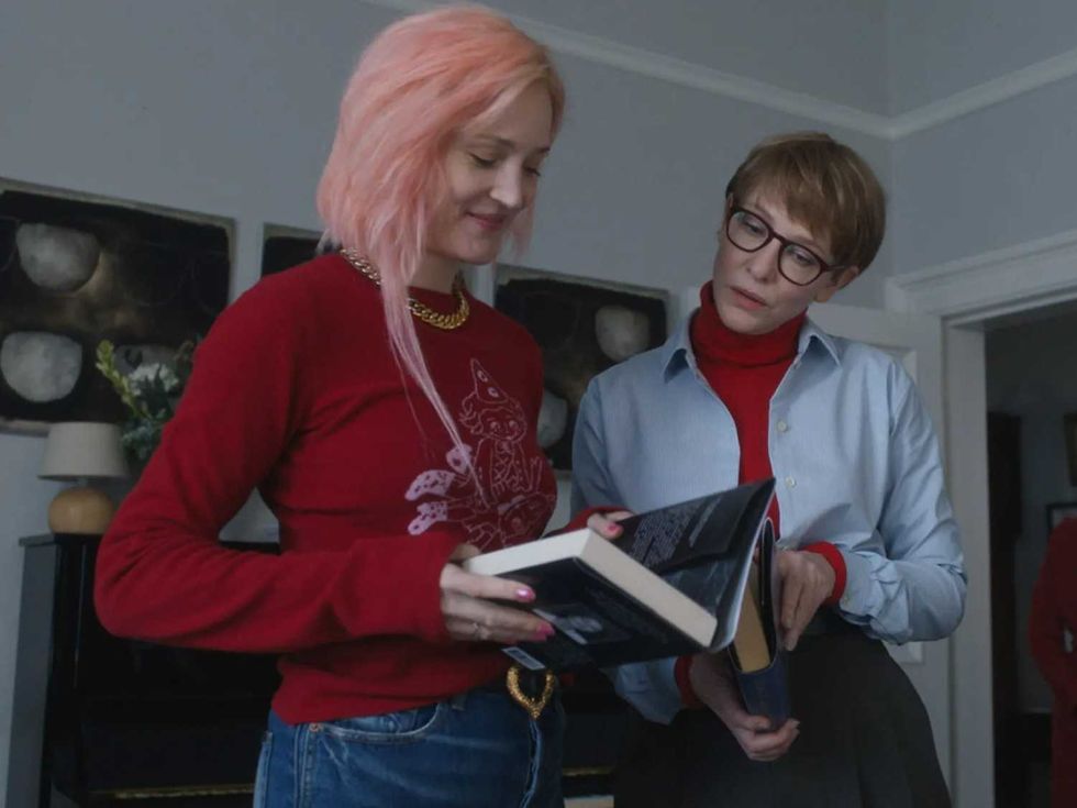 Vicky Krieps and Cate Blanchett in Father Mother Sister Brother