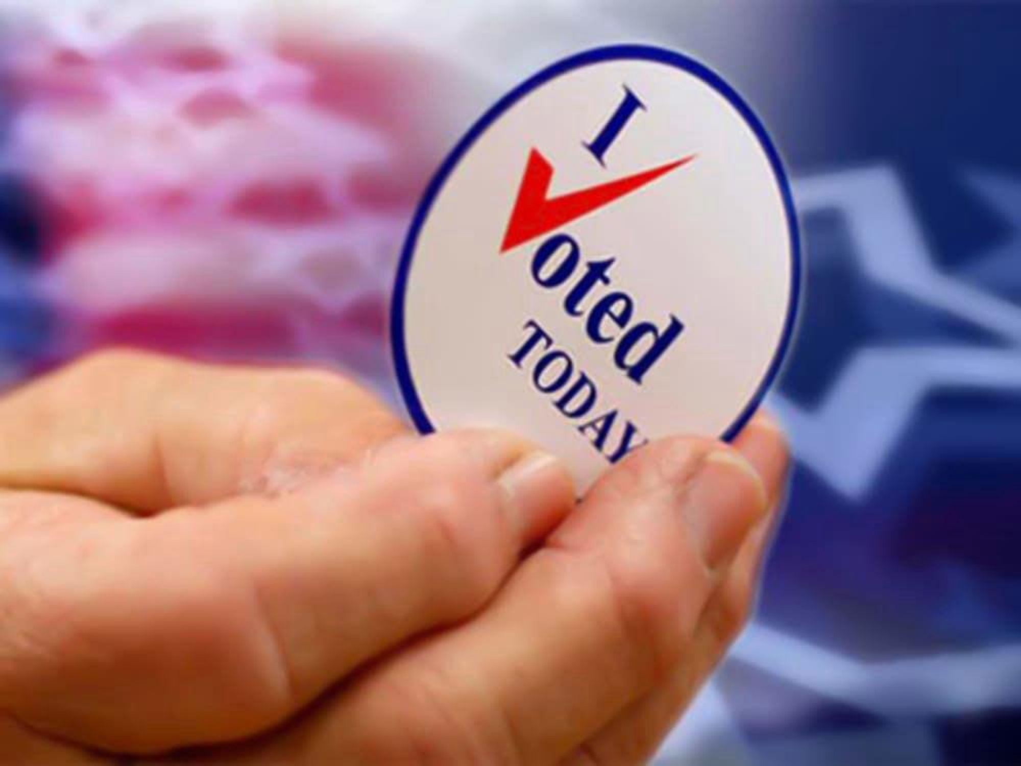 Voted button election