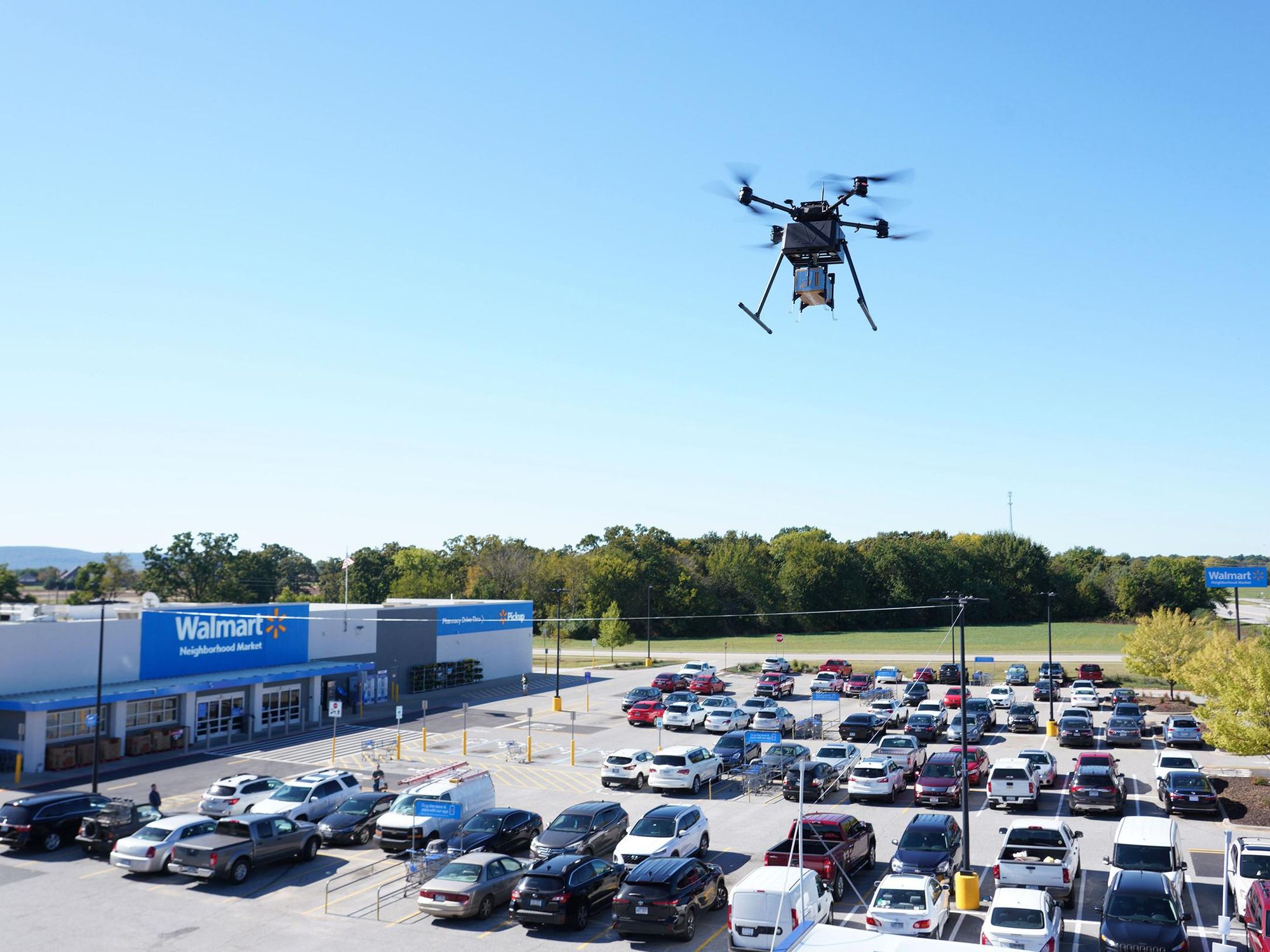 walmart drone