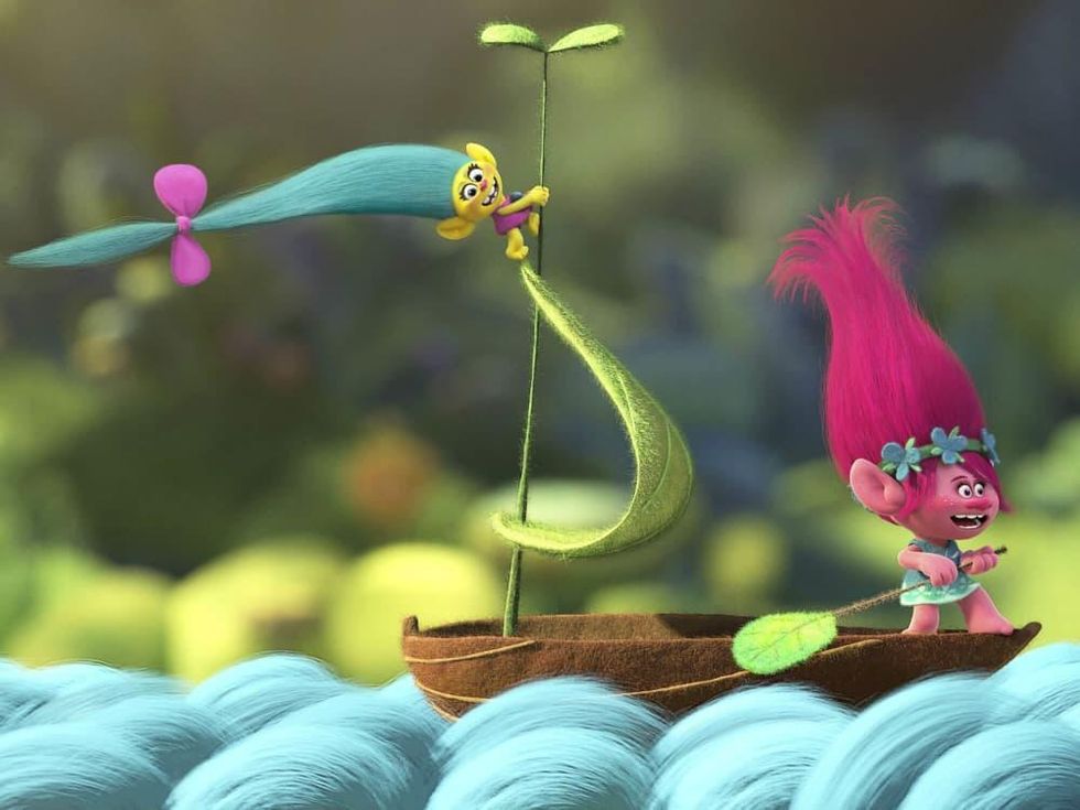 Walt Dohrn and Anna Kendrick in Trolls