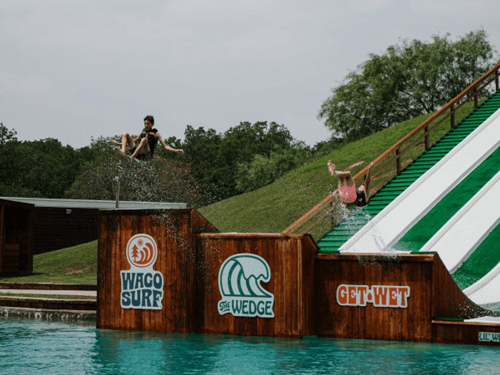 Wedge Slides at Waco Surf