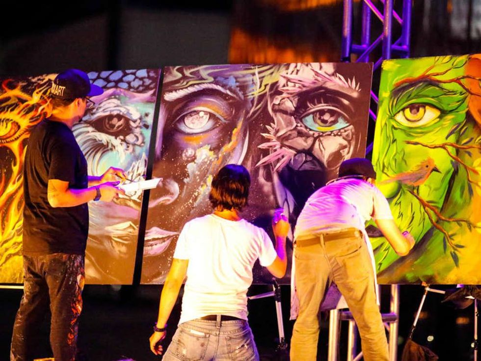 West 7th Crockett Creates art festival