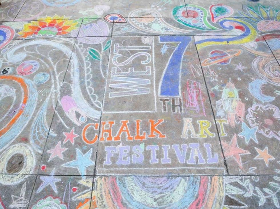 West 7th presents Chalk Art Festival