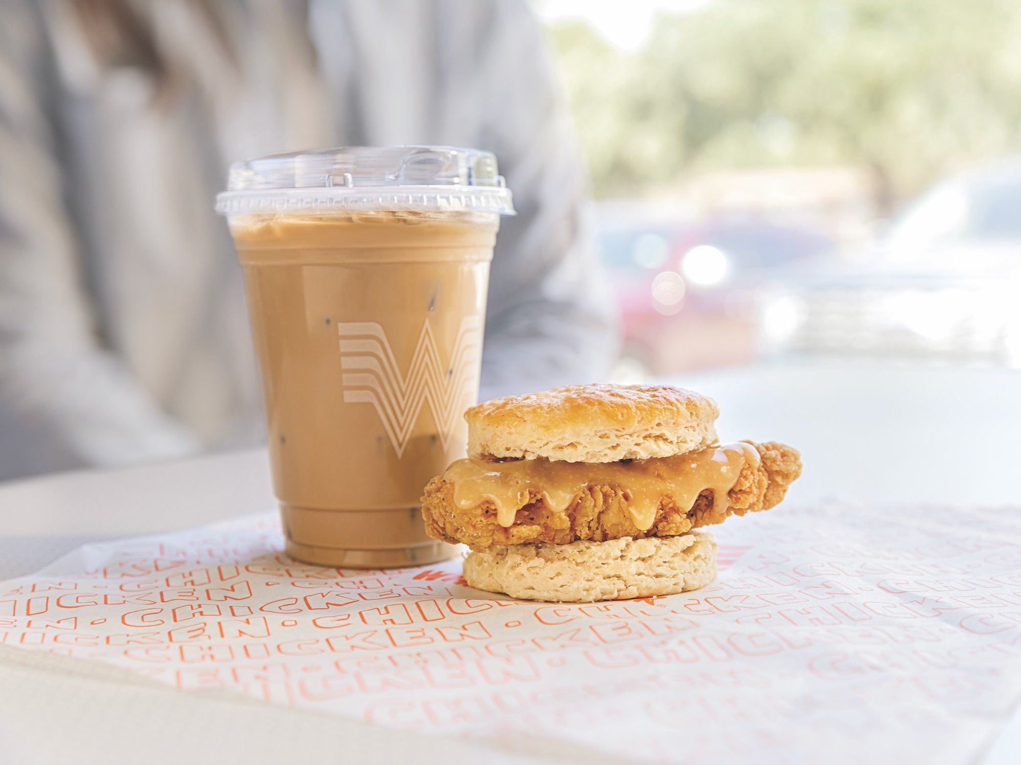 Whataburger iced coffee