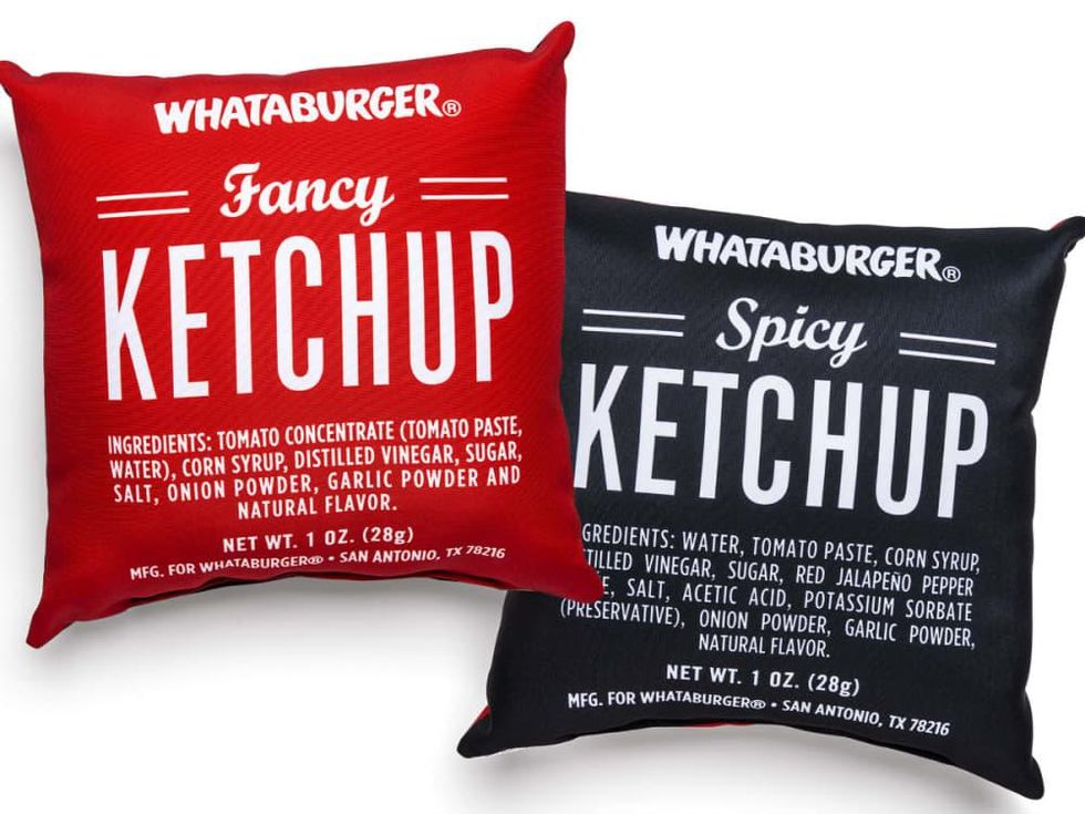 Whataburger pillows