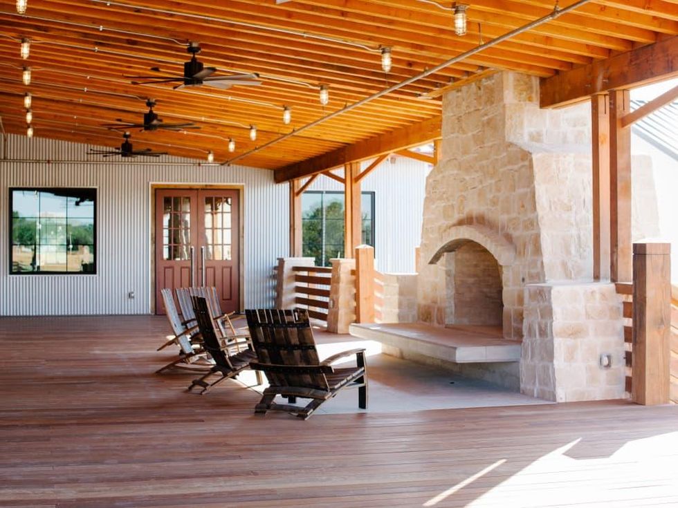 Whiskey Ranch back porch