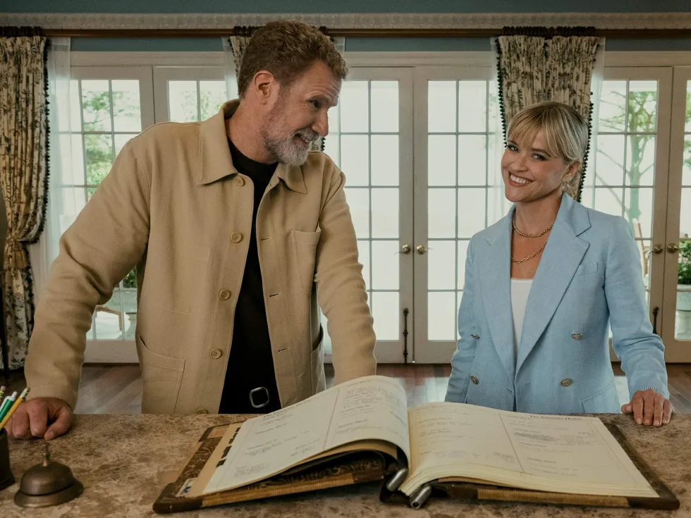 Will Ferrell and Reese Witherspoon in You're Cordially Invited