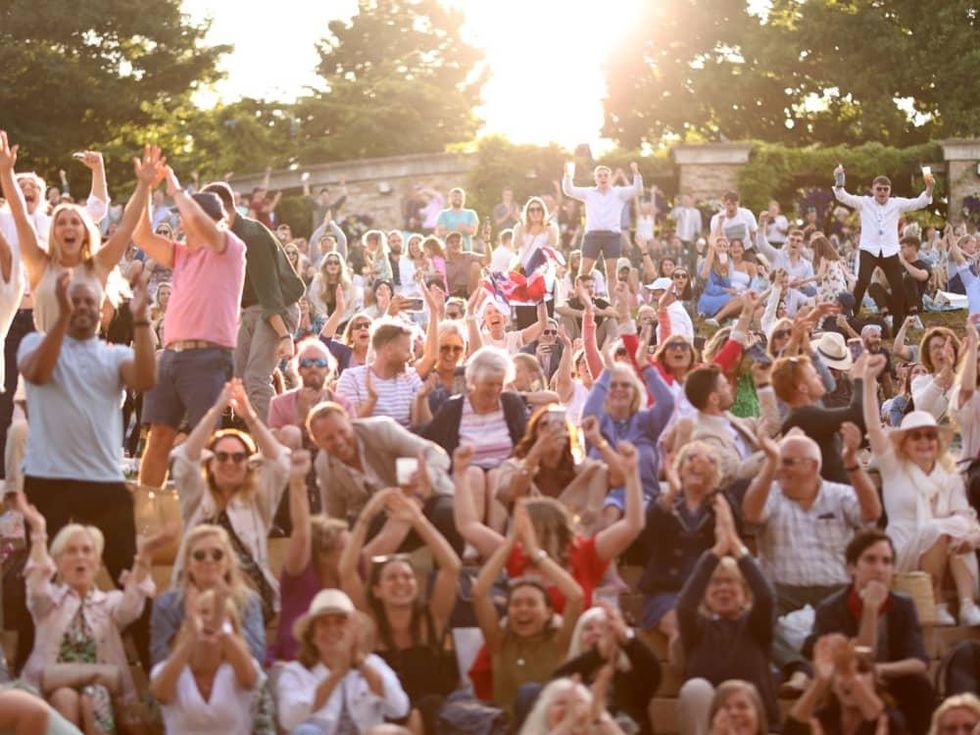 Wimbledon spectators