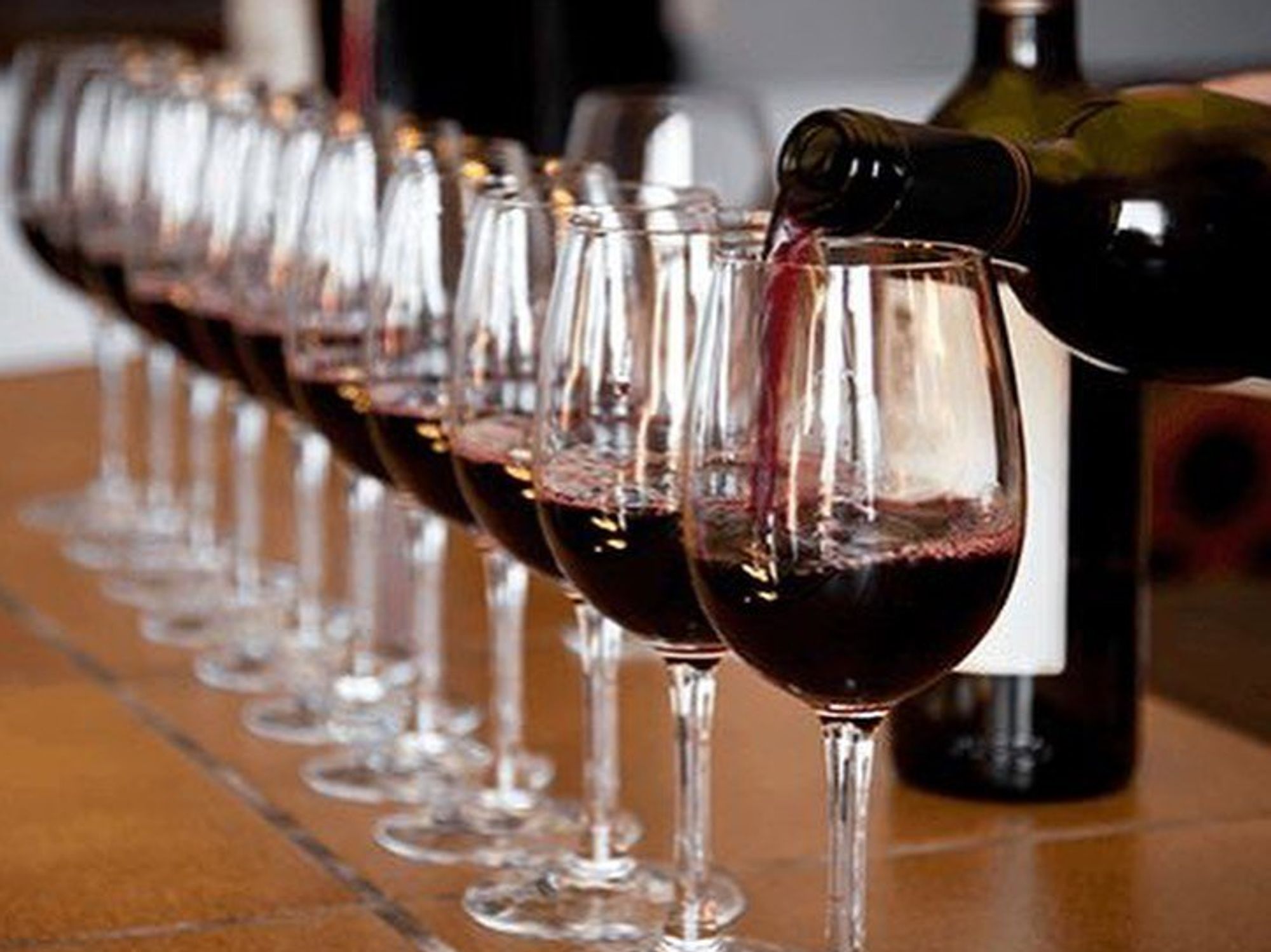 Wine glasses wine bottle wine tasting