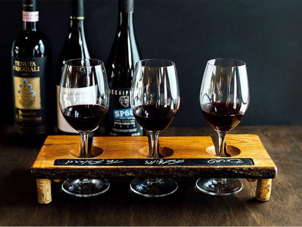 Wine tasting at Travaasa Austin