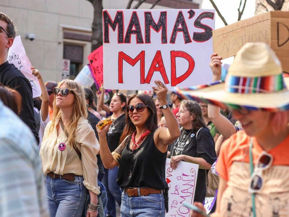 Women's March Austin Audrie San Miguel