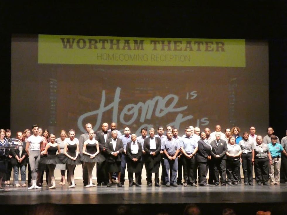 Wortham Wecome Home Reception